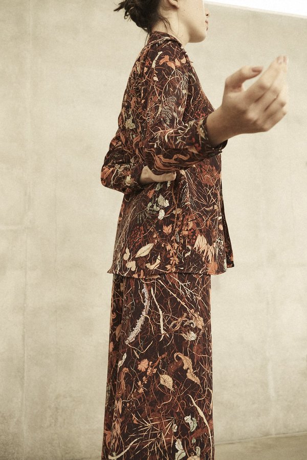Annie Hamilton SILK PANT - AUTUMN Annie Hamilton SILK PANT - AUTUMN