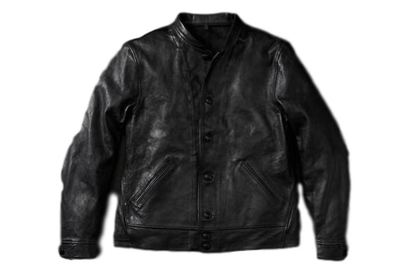 Levi's Vintage Leather Menlo Crossack Jacket Black Garmentory