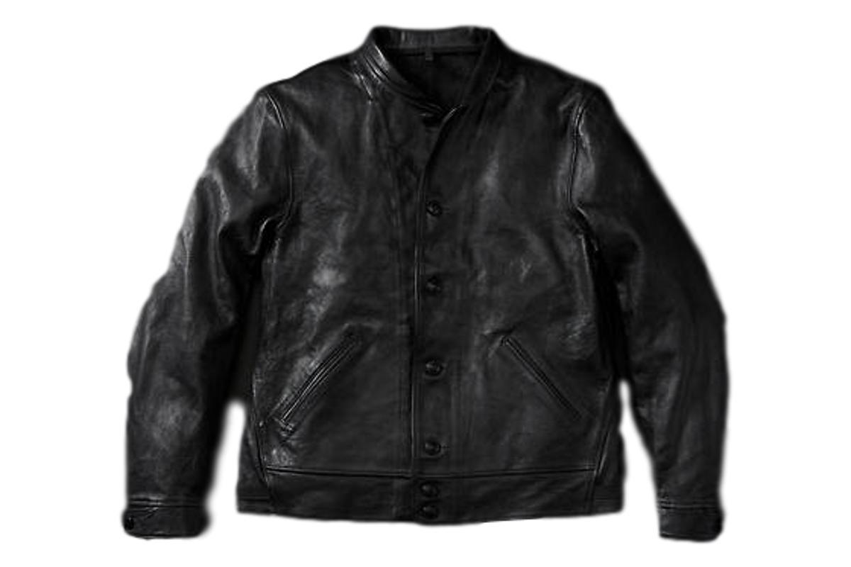 Levi's Vintage Leather Menlo Crossack Jacket - Black | Garmentory