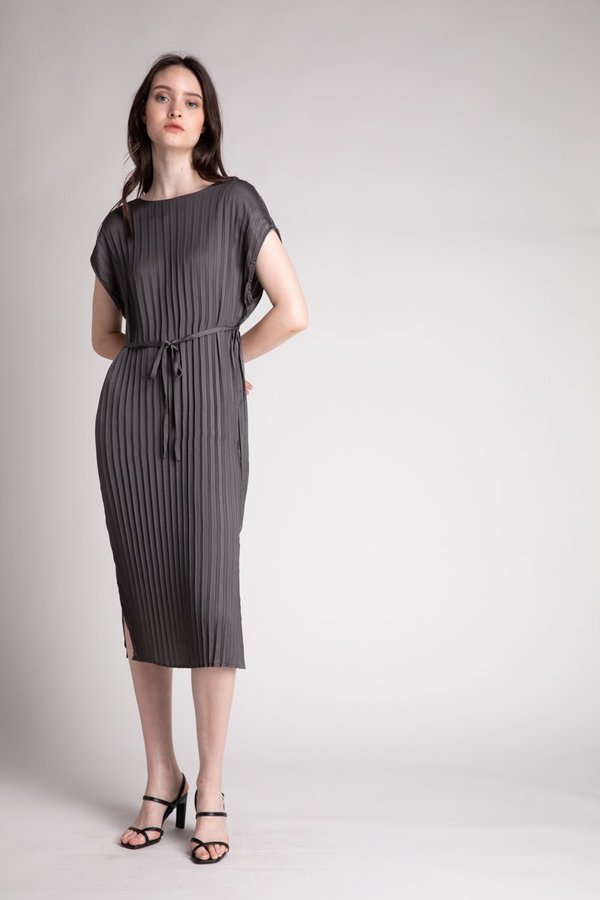 open lace back dress All Saints