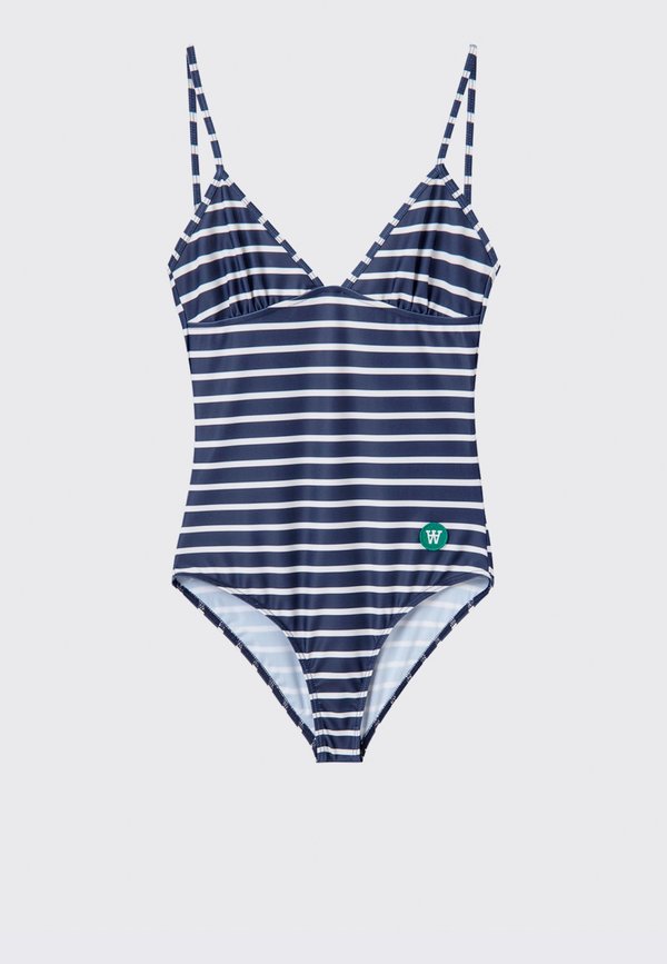 Wood Wood Rio Swimsuit - navy/stripe Wood Wood Rio Swimsuit - navy/stripe