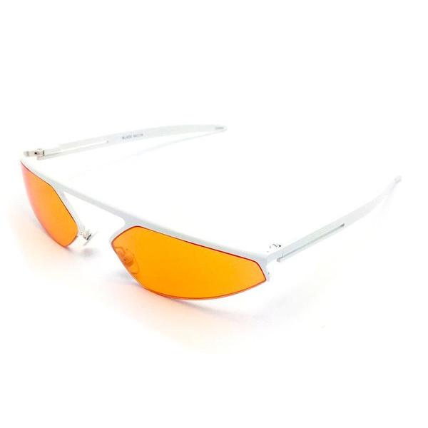 CHRISHABANA The Blade Sunglasses - White/Orange CHRISHABANA The Blade Sunglasses - White/Orange
