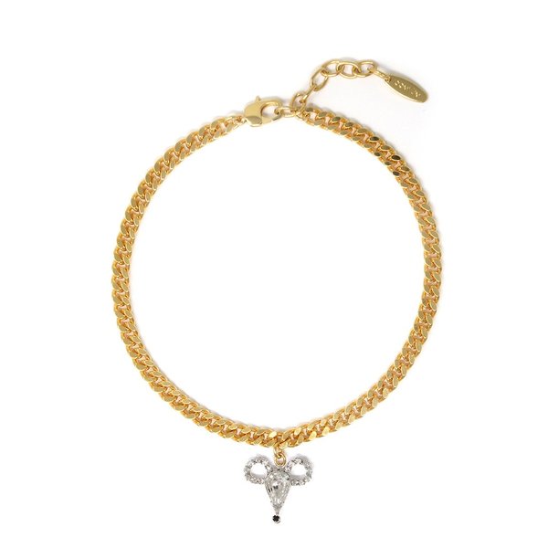 Joomi Lim Chain Choker W/ Large Crystal Mouse - Gold/Crystal Joomi Lim Chain Choker W/ Large Crystal Mouse - Gold/Crystal