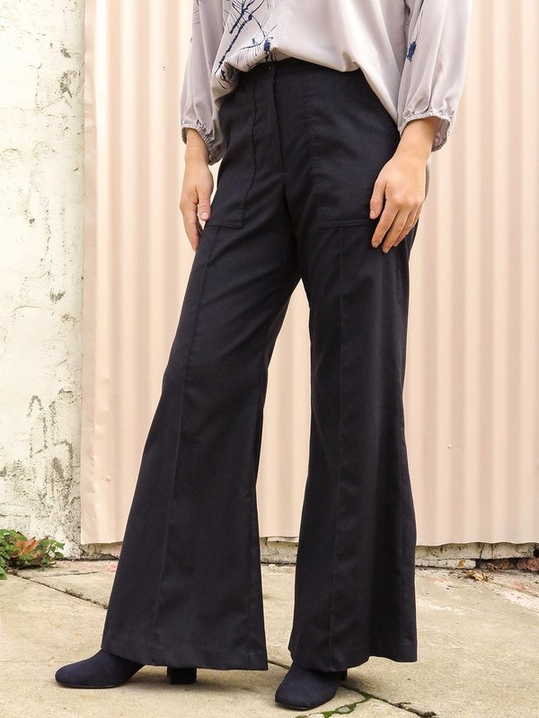 erica tanov darby pant - navy erica tanov darby pant - navy