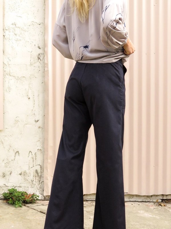 erica tanov darby pant - navy erica tanov darby pant - navy