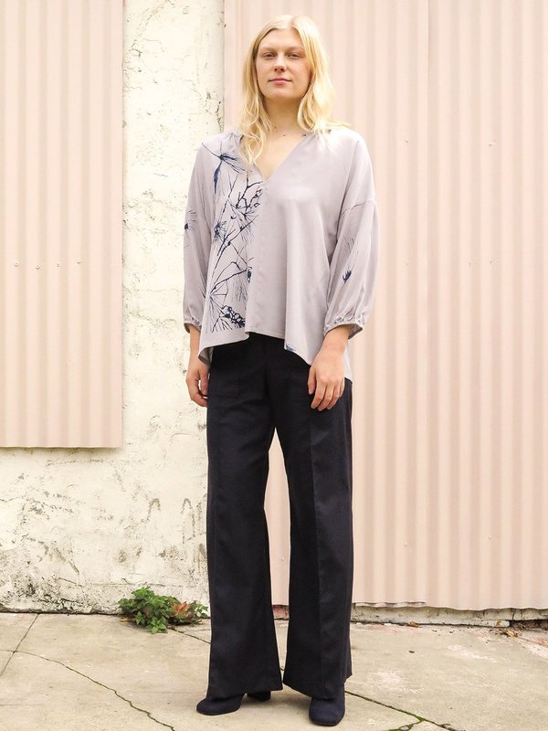 erica tanov darby pant - navy erica tanov darby pant - navy