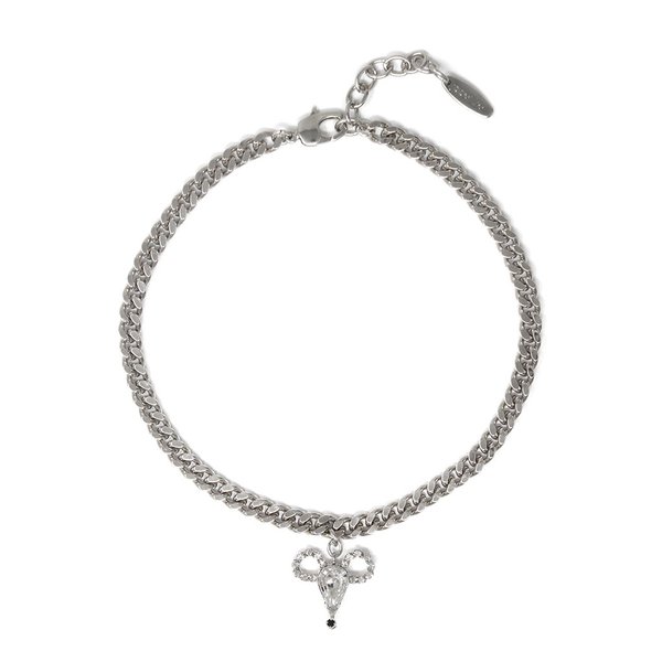 Joomi Lim Chain Choker W/ Large Crystal Mouse Joomi Lim Chain Choker W/ Large Crystal Mouse