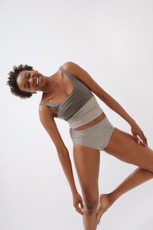 Soft Focus Lady Tee + Brief Set Soft Focus Lady Tee + Brief Set