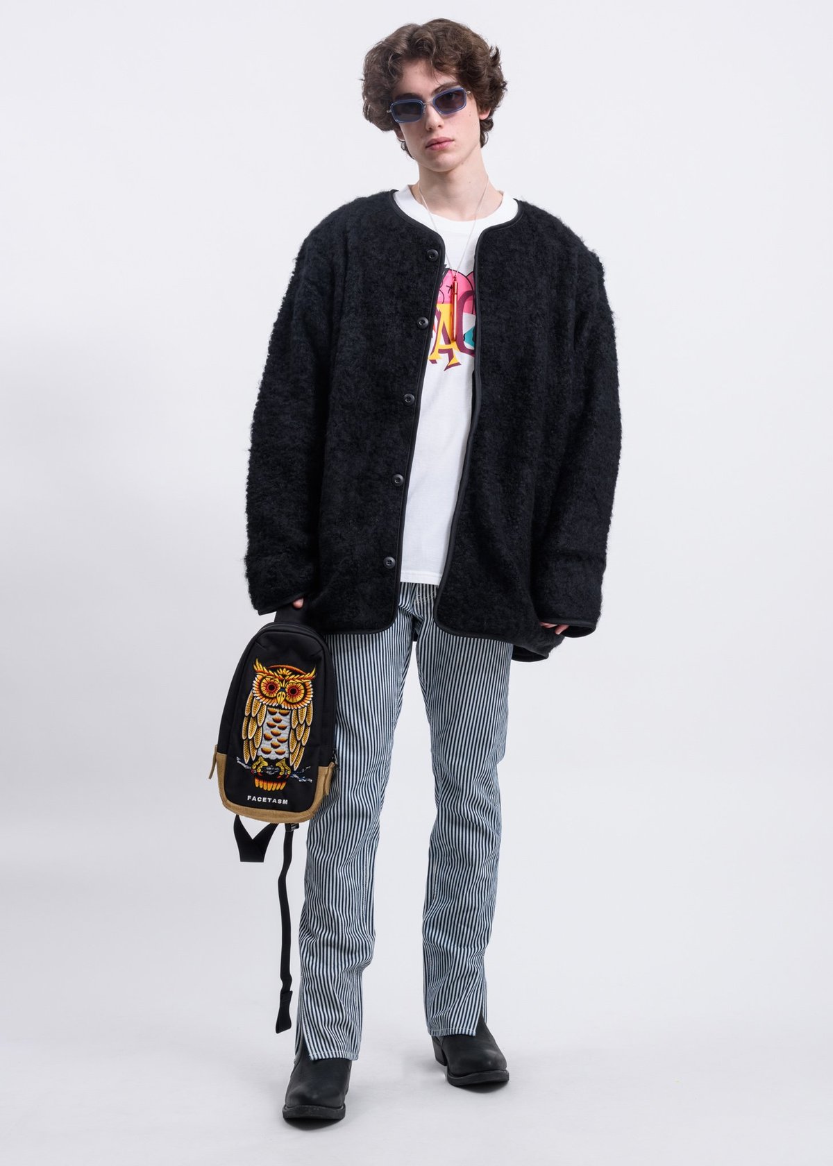 Facetasm Wool Liner Jacket - Black | Garmentory