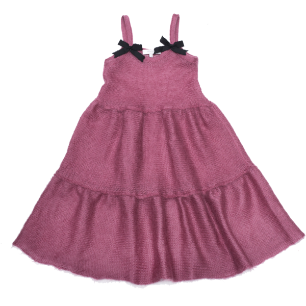 KIDS paade mode mohair dress vasillisa - old pink KIDS paade mode mohair dress vasillisa - old pink