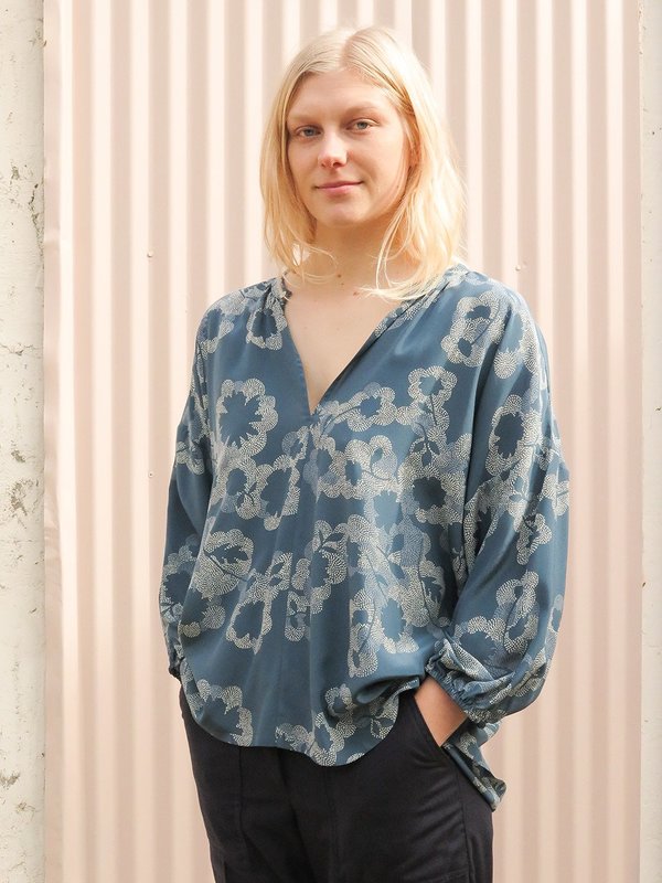 erica tanov patricia blouse - salema erica tanov patricia blouse - salema