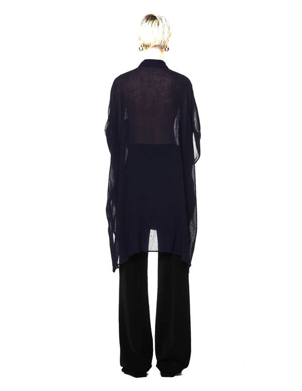 Y's Sleeveless Shirt - Navy Blue Y's Sleeveless Shirt - Navy Blue