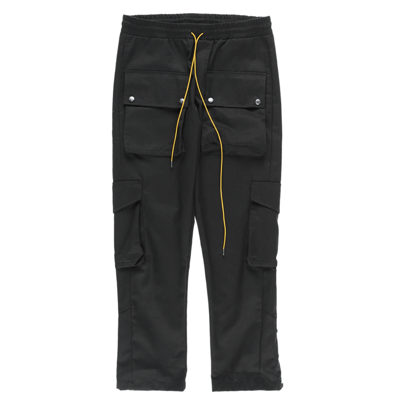 RHUDE Classic Cargo Pants - Black | Garmentory