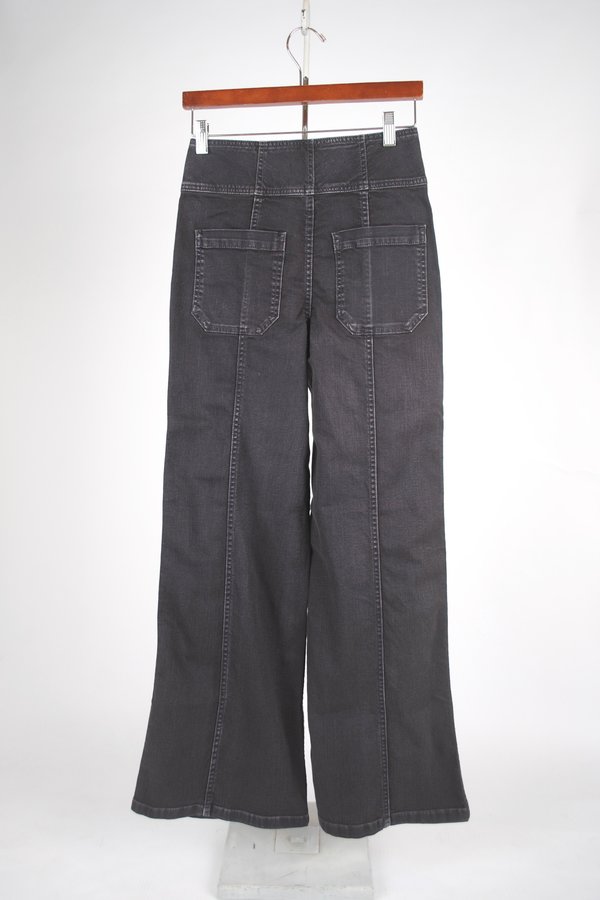 Ulla Johnson Greer Jean - CHARCOAL 