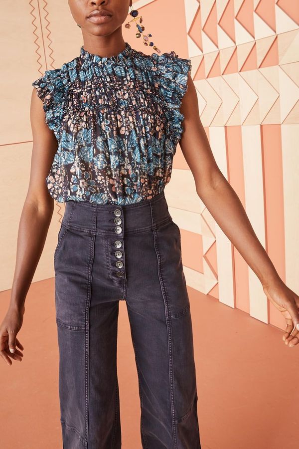 Ulla Johnson Greer Jean - CHARCOAL 