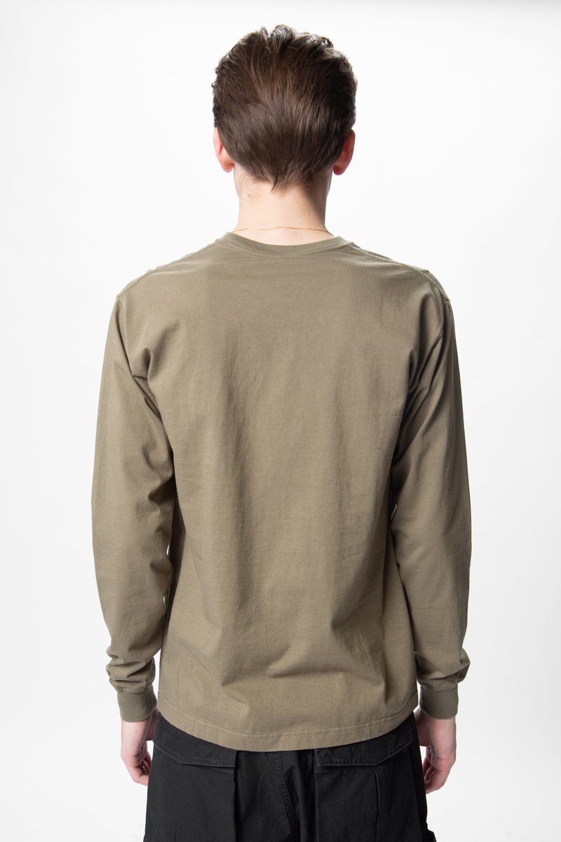 Neighborhood The Filth and Fury Long Sleeve T Shirt - Olive
