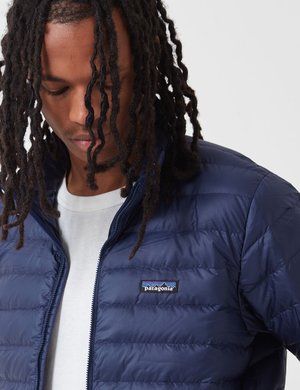 Down Sweater Jacket - Classic Navy Blue 