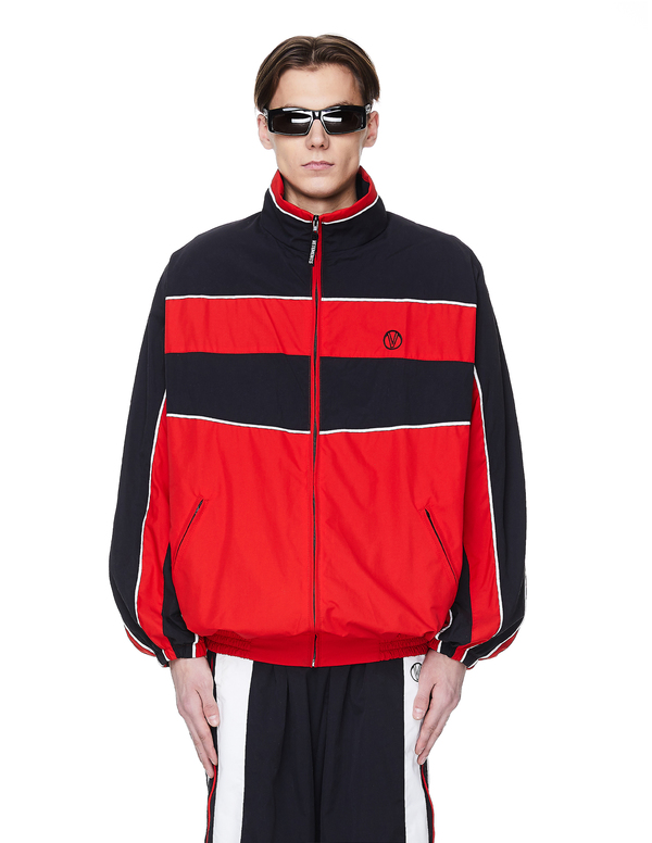 Vetements Track Jacket - Black/Red Vetements Track Jacket - Black/Red