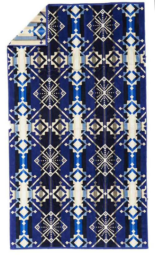 Pendleton Star Wheels Spa Towel Pendleton Star Wheels Spa Towel
