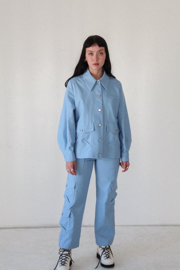 KkCo Utility Jacket - Sky KkCo Utility Jacket - Sky
