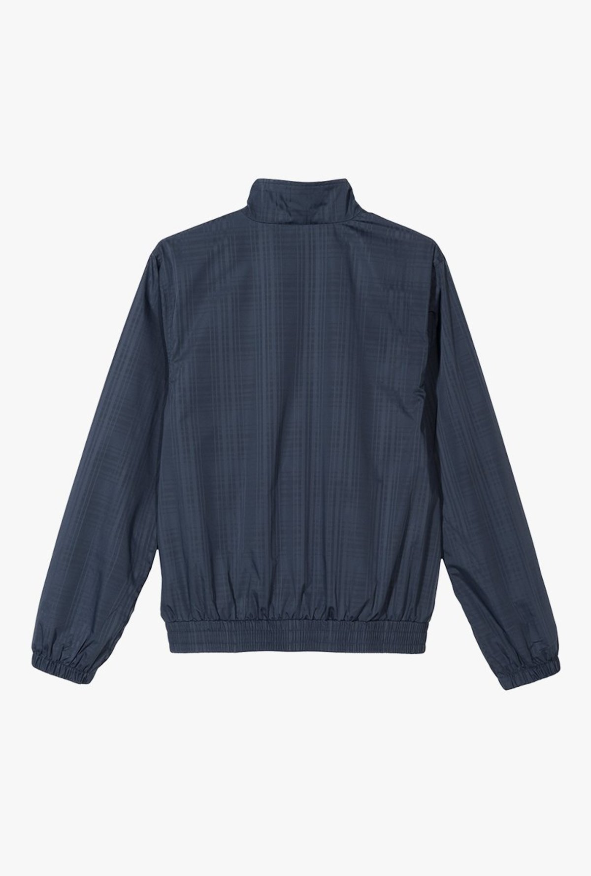 Stussy Plaid Track Jacket - Navy | Garmentory