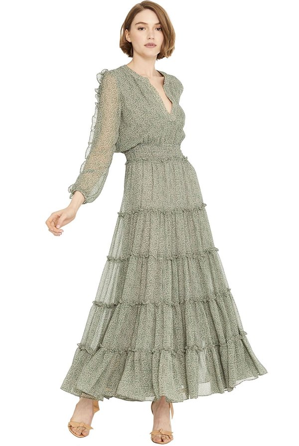 Misa Los Angeles Hadeya Dress - Mini Banana Leaf | Garmentory