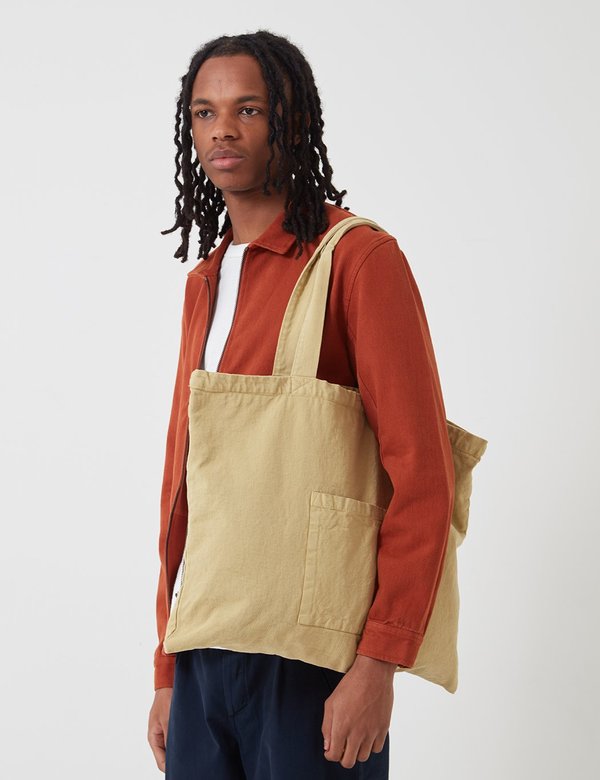 Folk Clothing Folk Tote Bag - Dark Fawn Folk Clothing Folk Tote Bag - Dark Fawn