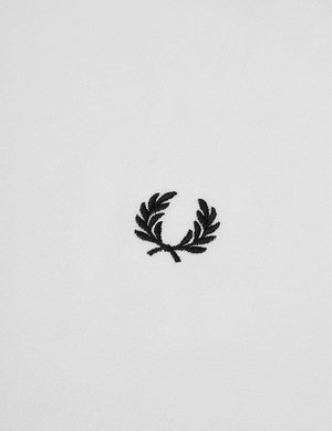 Fred Perry Raglan Sweat Top T-shirt - Snow White Fred Perry Raglan Sweat Top T-shirt - Snow White