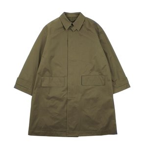Studio Nicholson NYMIL CAR COAT - OLIVE Studio Nicholson NYMIL CAR COAT - OLIVE