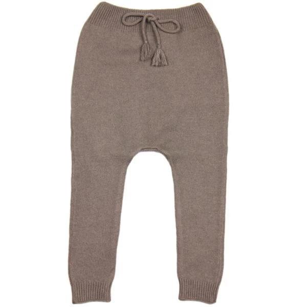 KIDS belle enfant cashmere leggings - truffle KIDS belle enfant cashmere leggings - truffle