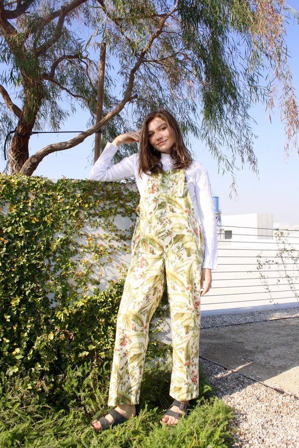 Myrtle Sloan Overalls - Flora Myrtle Sloan Overalls - Flora