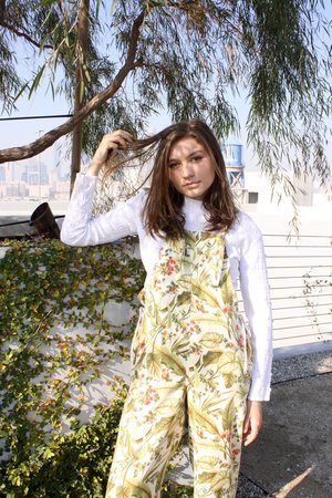 Myrtle Sloan Overalls - Flora Myrtle Sloan Overalls - Flora