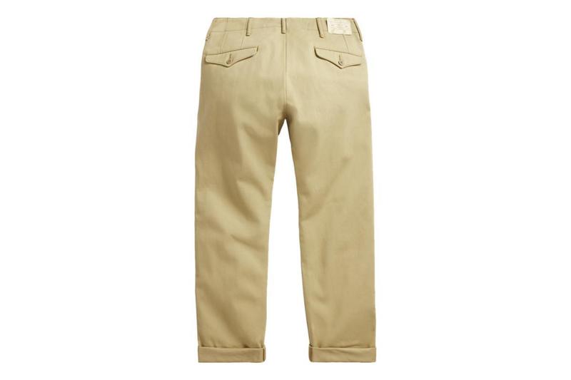 RRL Limited Edition Officer Chino - Selvedge Khaki | Garmentory