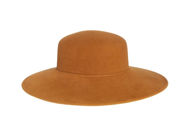 Clyde Wide Brim Pearl Hat - Kabocha Clyde Wide Brim Pearl Hat - Kabocha