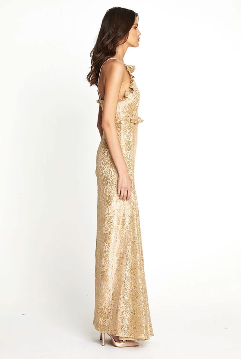 ALICE MCCALL Realms Dress - Gold