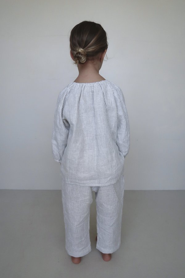 KIDS House Of Paloma Gigi Top - Luxe Pinstripe KIDS House Of Paloma Gigi Top - Luxe Pinstripe