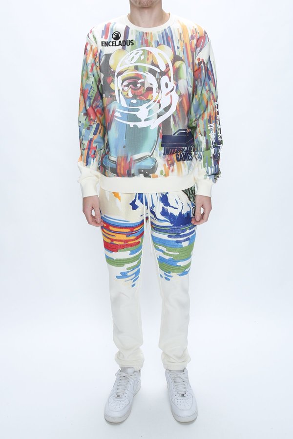 Billionaire Boys Club Waves Sweatpants - Heather Grey Billionaire Boys Club Waves Sweatpants - Heather Grey
