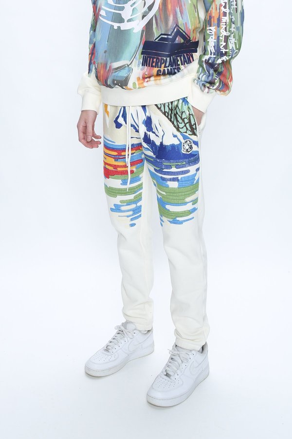 Billionaire Boys Club Waves Sweatpants - Heather Grey Billionaire Boys Club Waves Sweatpants - Heather Grey