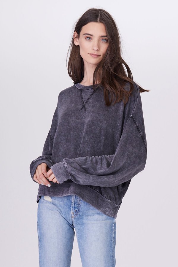 mineral wash sweatshirt