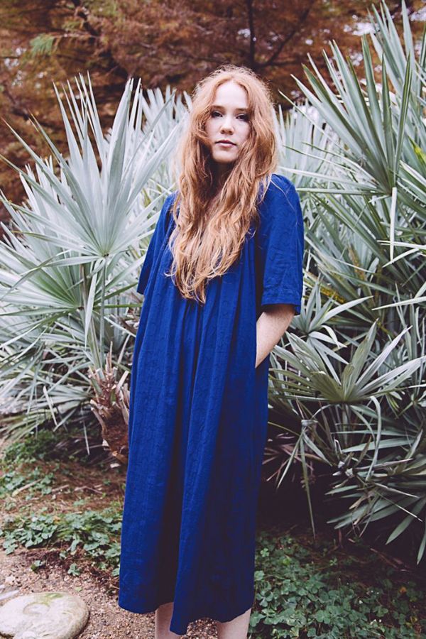 Esby Apparel Midi Dress in Indigo | Garmentory