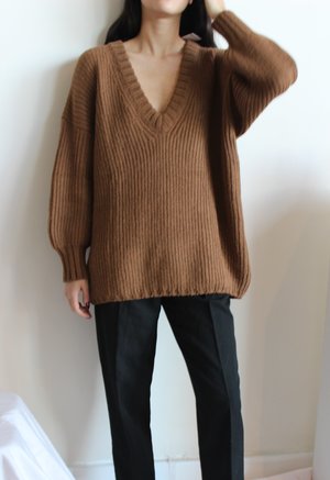 First Rite Long V Sweater First Rite Long V Sweater