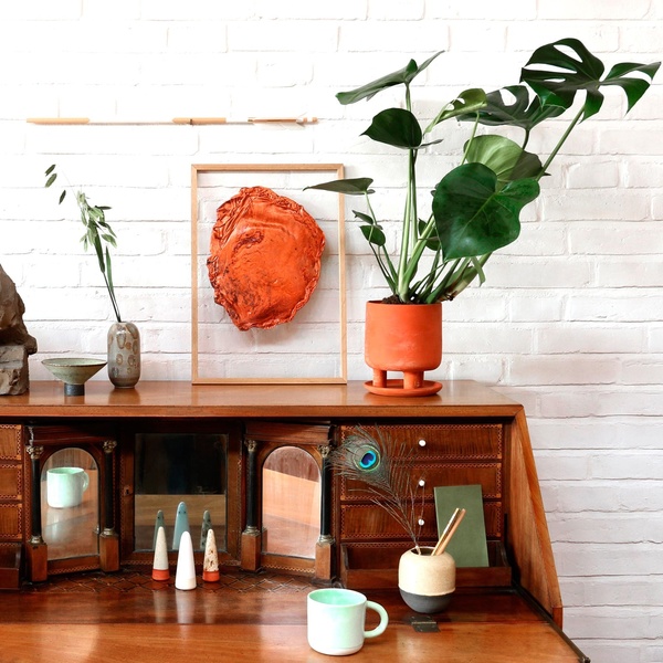 Studio Arhoj Big Tri-Pot - Terracotta Studio Arhoj Big Tri-Pot - Terracotta