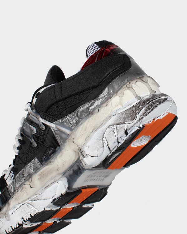 Maison Margiela Fusion Low Top - Red/Black/White | Garmentory