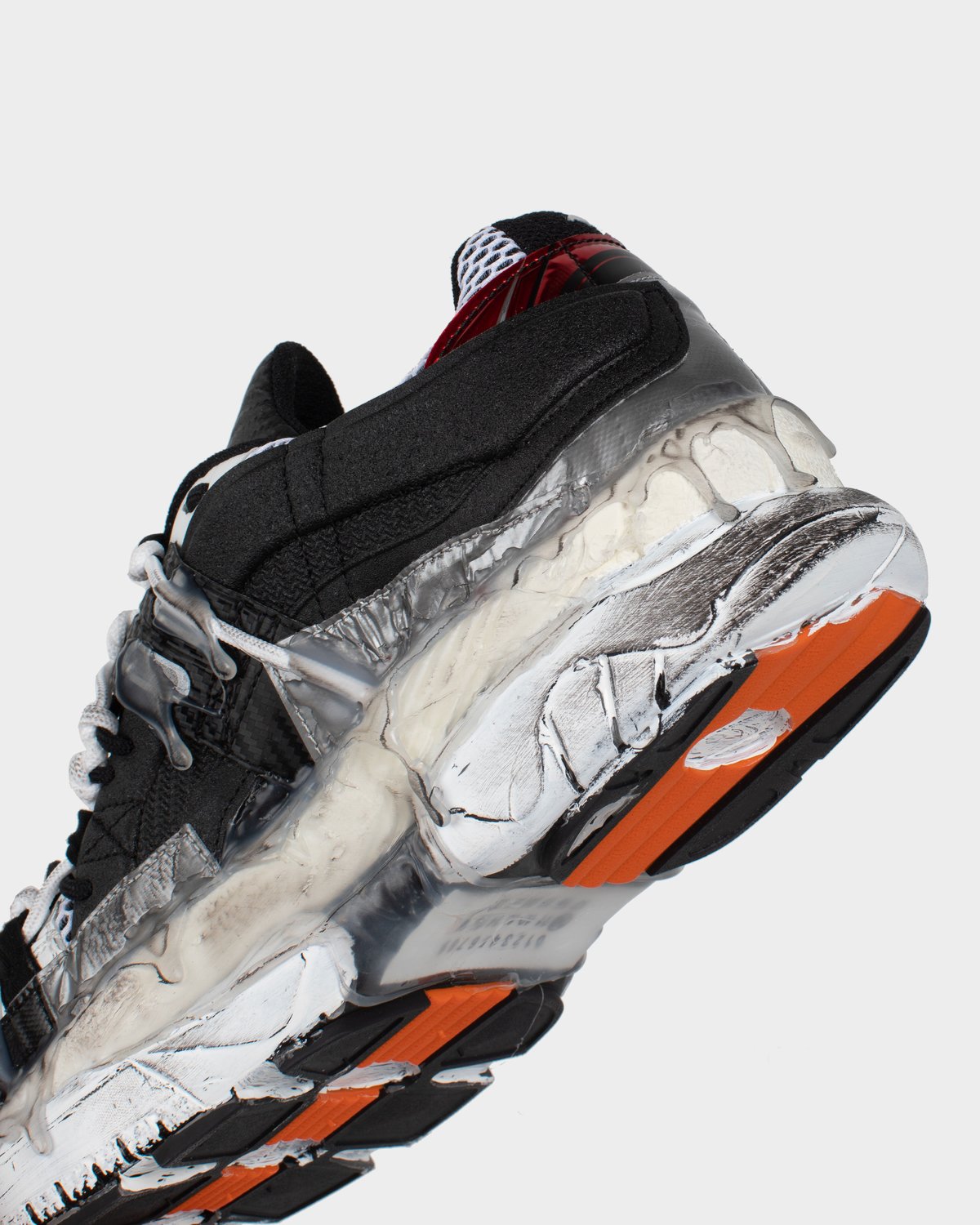 Maison Margiela Fusion Low Top - Red/Black/White | Garmentory