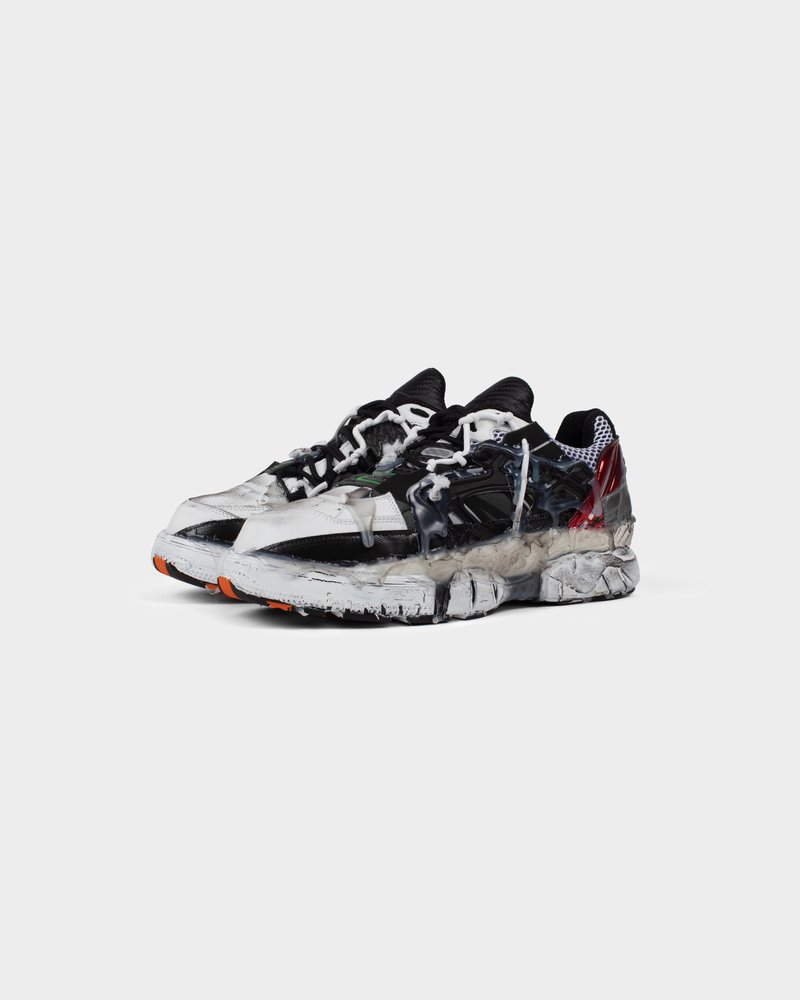 Maison Margiela Fusion Low Top - Red/Black/White | Garmentory