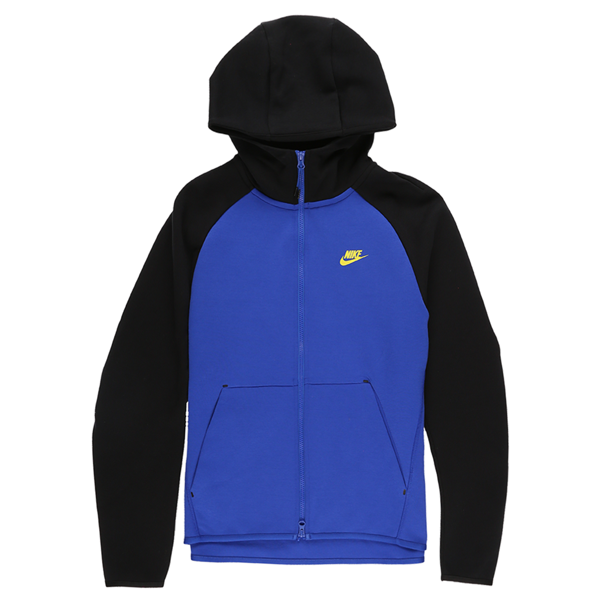 nike tech fleece blue yellow