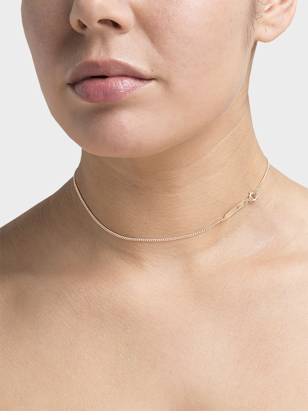 The Boyscouts 50cm Facet Cable Necklace - Gold The Boyscouts 50cm Facet Cable Necklace - Gold