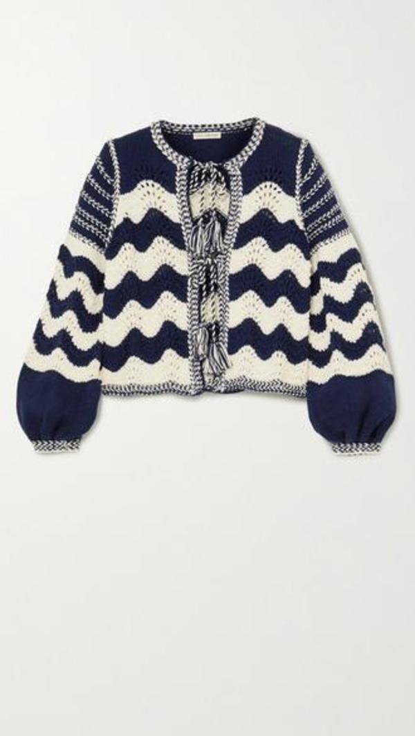 Ulla Johnson Yesenia Cardigan - Midnight Ulla Johnson Yesenia Cardigan - Midnight
