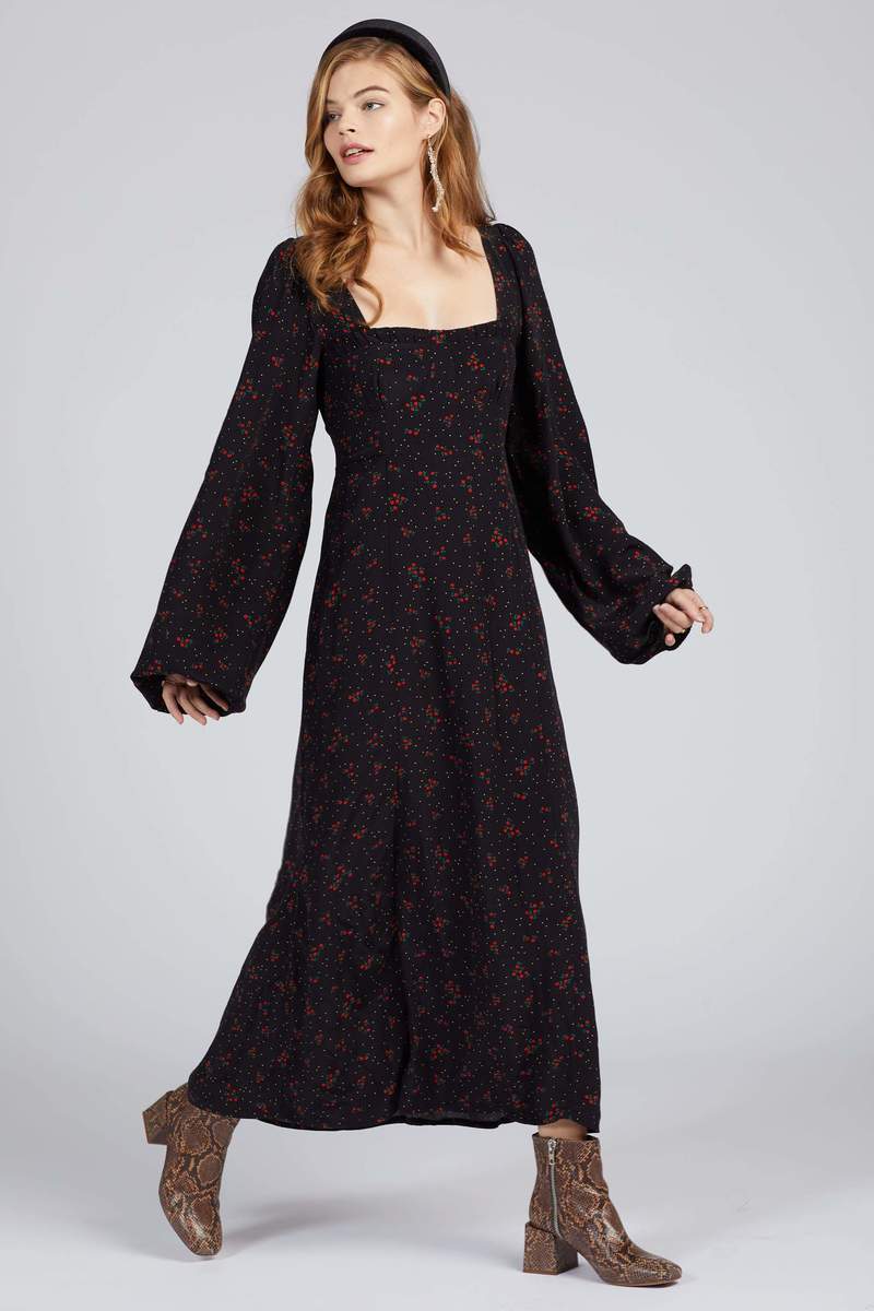 knee length dresses for ladies Iris Dress | Tie Front Midi Dress