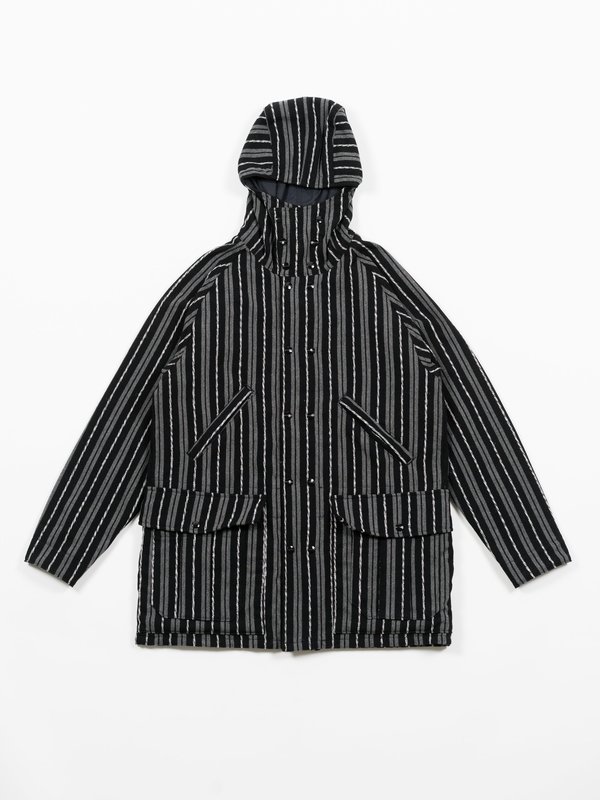 Sassafras Blower Bud Coat Blanket - Stripe | Garmentory